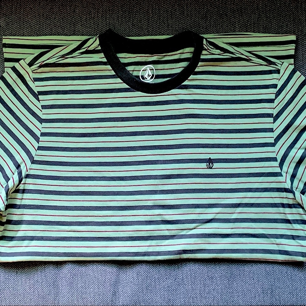 Volcom Stipe Green T-shirt